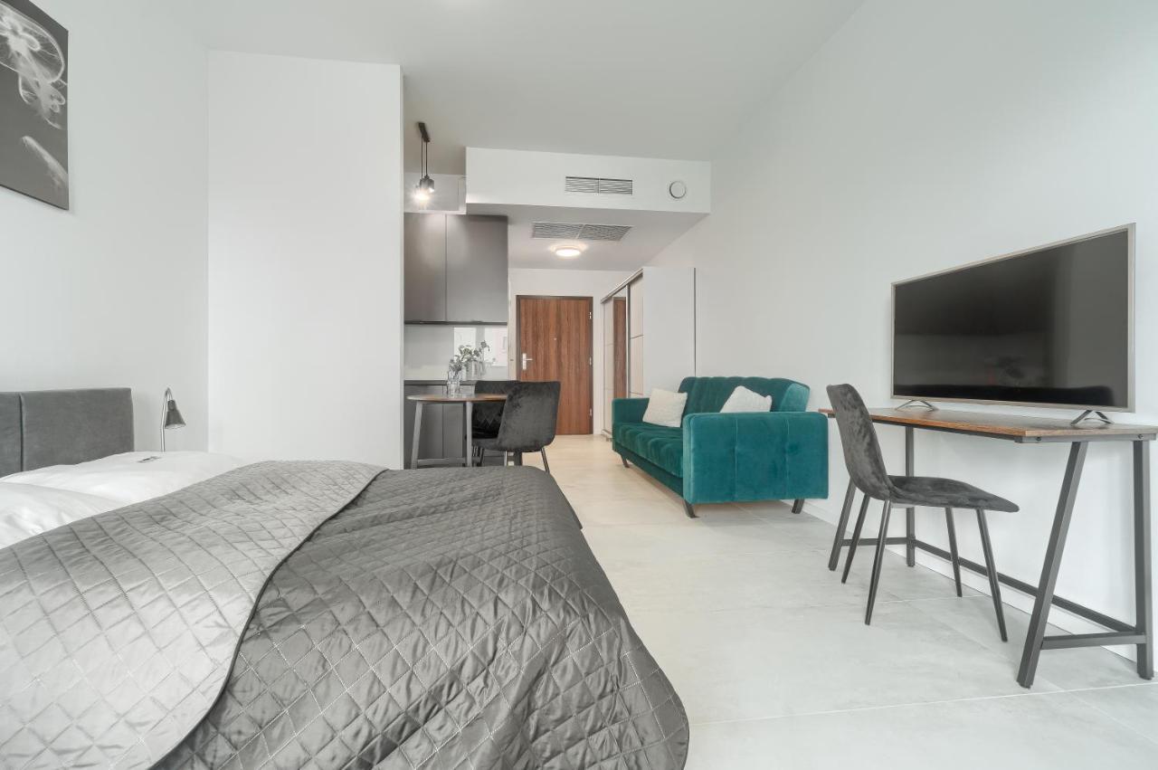 Apartament Hanza Tower III - Unique Apartments 什切青 外观 照片